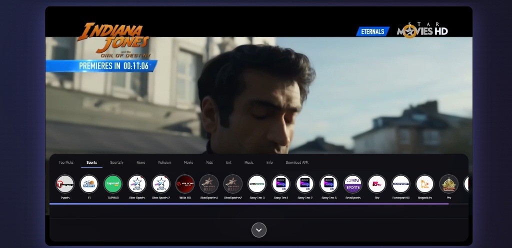 LVT TV Web Panel — ISP TV Server admin dashboard